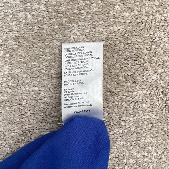 Anthropologie Maeve Royal Blue Dress XS - Picture 7 of 7